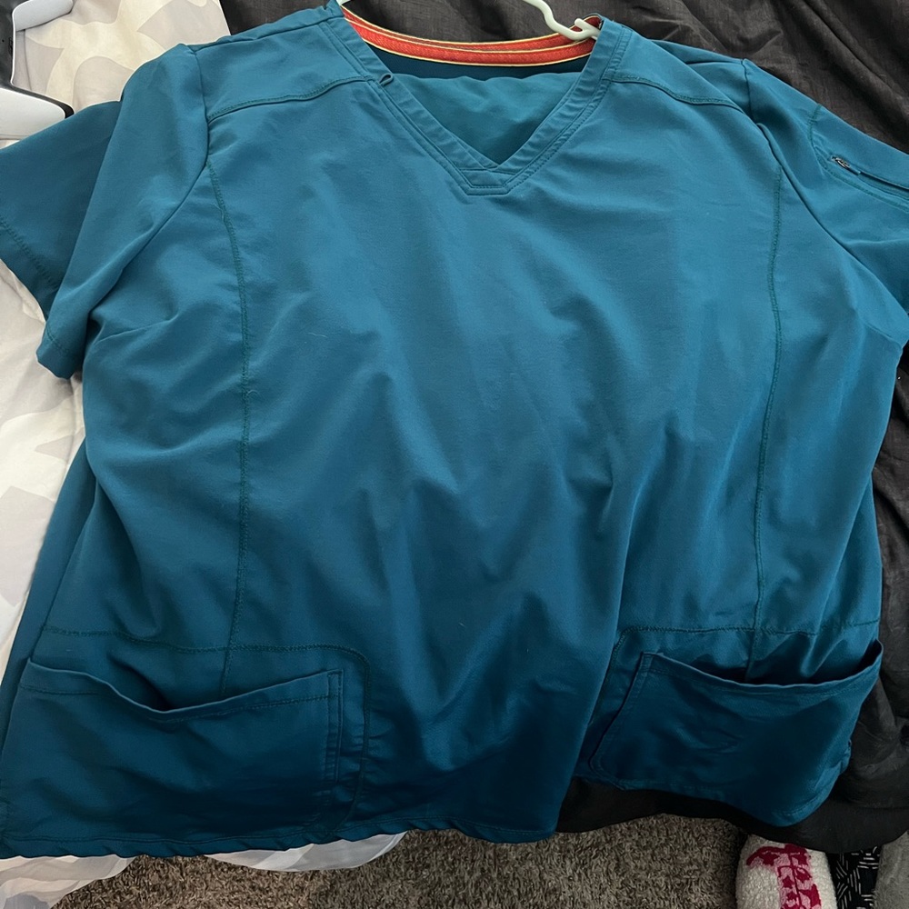 Caribbean blue scrubs